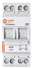 MCB Changeover Double Pole 25a Switch