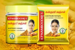 K P Namboodiris Kasthuri Manjal for Skincare