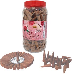 500g Jar Rose Incense Cone