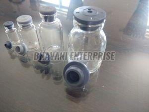 Glass Vials with Rubber Stoppers, Capacity : 10ml