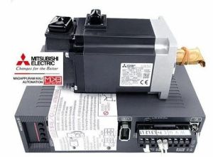 Mitsubishi MELSERVO-JE Servo Amplifier, Color : Gray