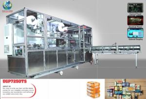 Fully Automatic Toilet Soap Paper Over Wrapping Machine Model UGP7250TS,3rd Gen
