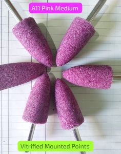 Abrasive Mounted Points, Color : Grey, Pink, White, Green, Black
