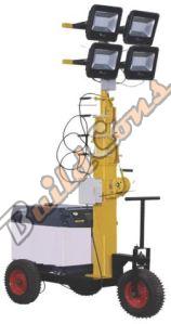 Steel 3.5 Kva Dg Mobile Lighting Tower, Packaging Type : Yellow