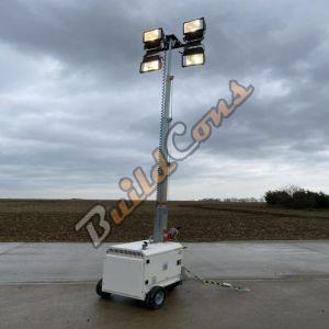 LED Mobile Flood Lighting Tower, Color : Usually White