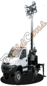 Steel Vehicle Mounted Mobile Lighting Tower