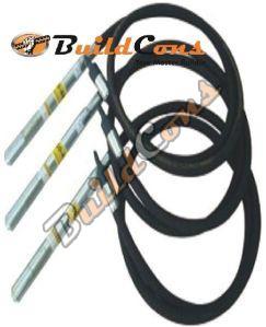 Polished Rubber Vibrator Hose, Color : Black for Construction