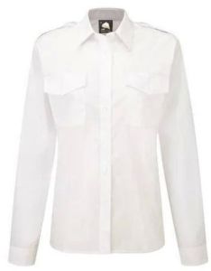 Classic Full Sleeves Ladies Pilot Shirt