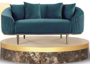 Fabric Ella Two Seat Sofa for Indoor