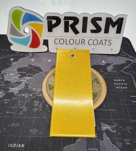 Bright Gold Metallic Powder Coatings