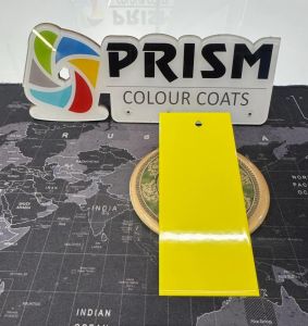 Zink Yellow Glossy Pure Polyester Powder Coating Powder