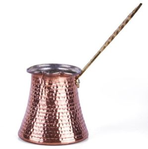 Polished Copper Turkish Coffee POT, Packaging Type : Box