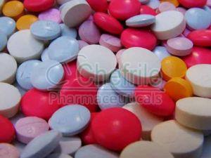 Domperidone 10mg Paracetamol 500mg Tablet, Packaging Type : Strip