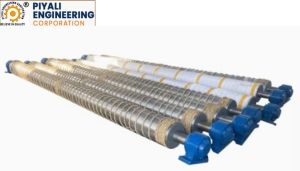 Steel Electric Polished Paper Mill Leading Roll