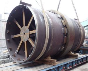 Shell Welded Chair Pad Rotary Kiln Tyre