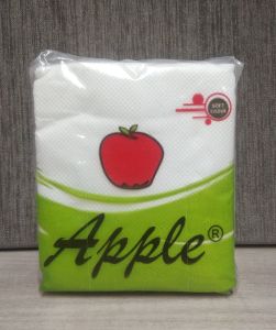 Natural Paper Apple Napkin Tissue, Color : White
