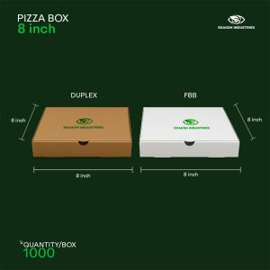 8 Inch Paper Pizza Boxes