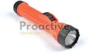 Round Battery Plastic Flameproof Torch