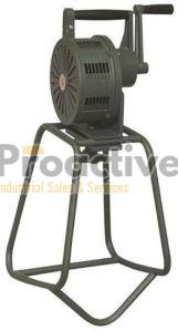 Color Coated Metal Hand Operated Siren, For Industrial, Color : Grey
