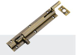 Polished Brass Neck Tower Bolt, Color : Golden