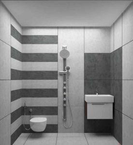 Ceramic Bathroom Wall Tiles 300x300, 300x600, 600x600 Mm Modern
