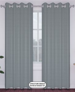 Structure Dimout design12 Polyester Curtains Pillows Fabric