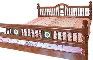 Antique Wooden Bed