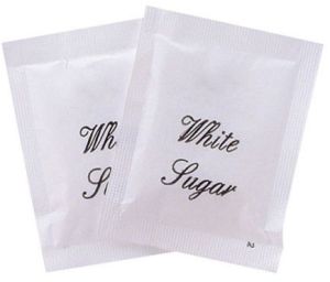 Natural Small Sugar Sachets, Color : White, Purity : 99%