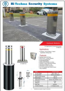 Stainless Steel Automatic Rising Hydraulic Bollard