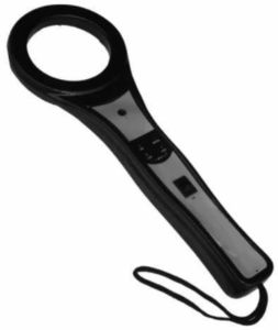Hand Held Metal Detector, Color : Black for Security Screening