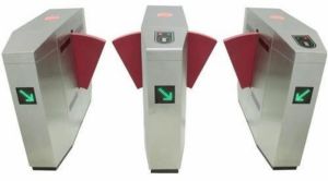 50-60 Hz Mild Steel Retractable Flap Barrier, Brand Name : Hi Techno