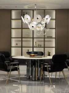 4 Seater Round Dining Table Set