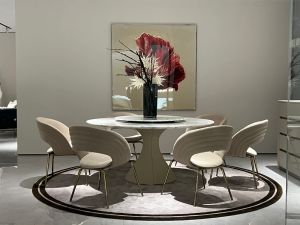 6 Seater Round Dining Table Set