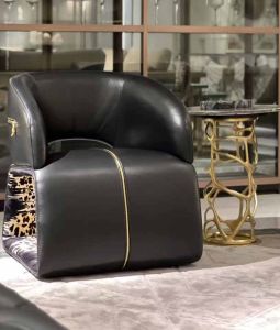 Single Seater Leather Sofa Chair