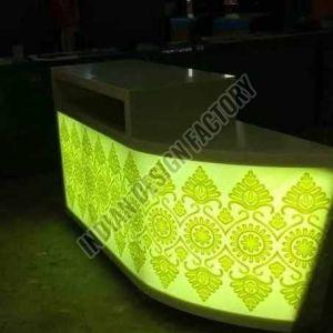 Luxury Wooden Reception Table