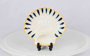 Seashell Charm Ceramic Plate