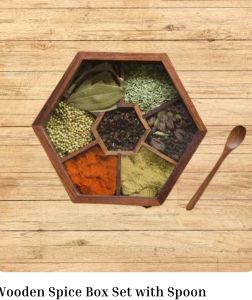 Wood Spice Trays
