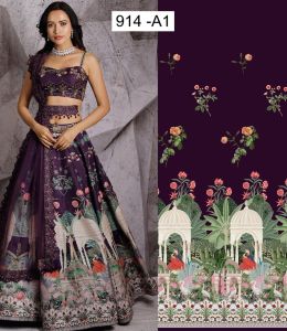 Polyester Digital Printed Fabric, Color : Black for Garments