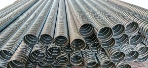 Galvanized Iron (GI) Polished GI Corrugated Duct Pipes