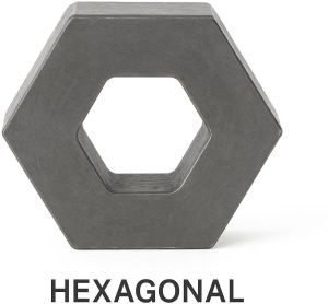 Steel Hexagonal Shape Briquette Extruder Die