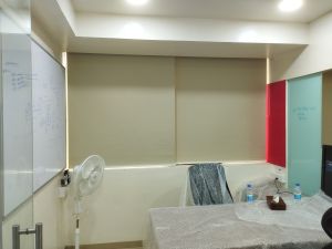 Plain Roller Blinds Multisize for Balcony, Window