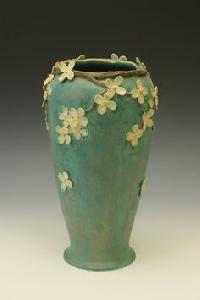 ceramic flower vase