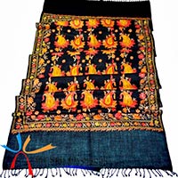 Kashmiri Embroidered Wool Stoles