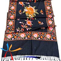 Embroidered Wool Stoles
