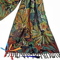 Special Embroidery Wool Scarf