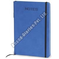Blue Round Note Book