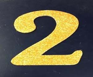 Glitter Alphabets And Numbers