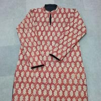 Printed Quilted Cotton Kurta