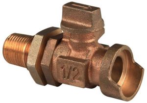 Water Meter Bronze Ball Valve