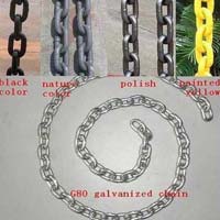 Galvanized Twisted Chains